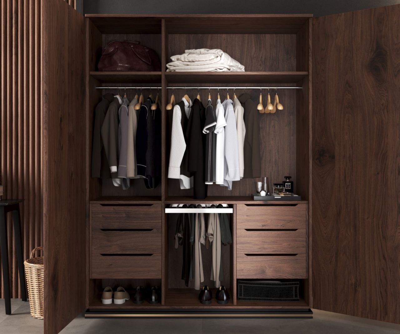 Joan Double Doors Wardrobe