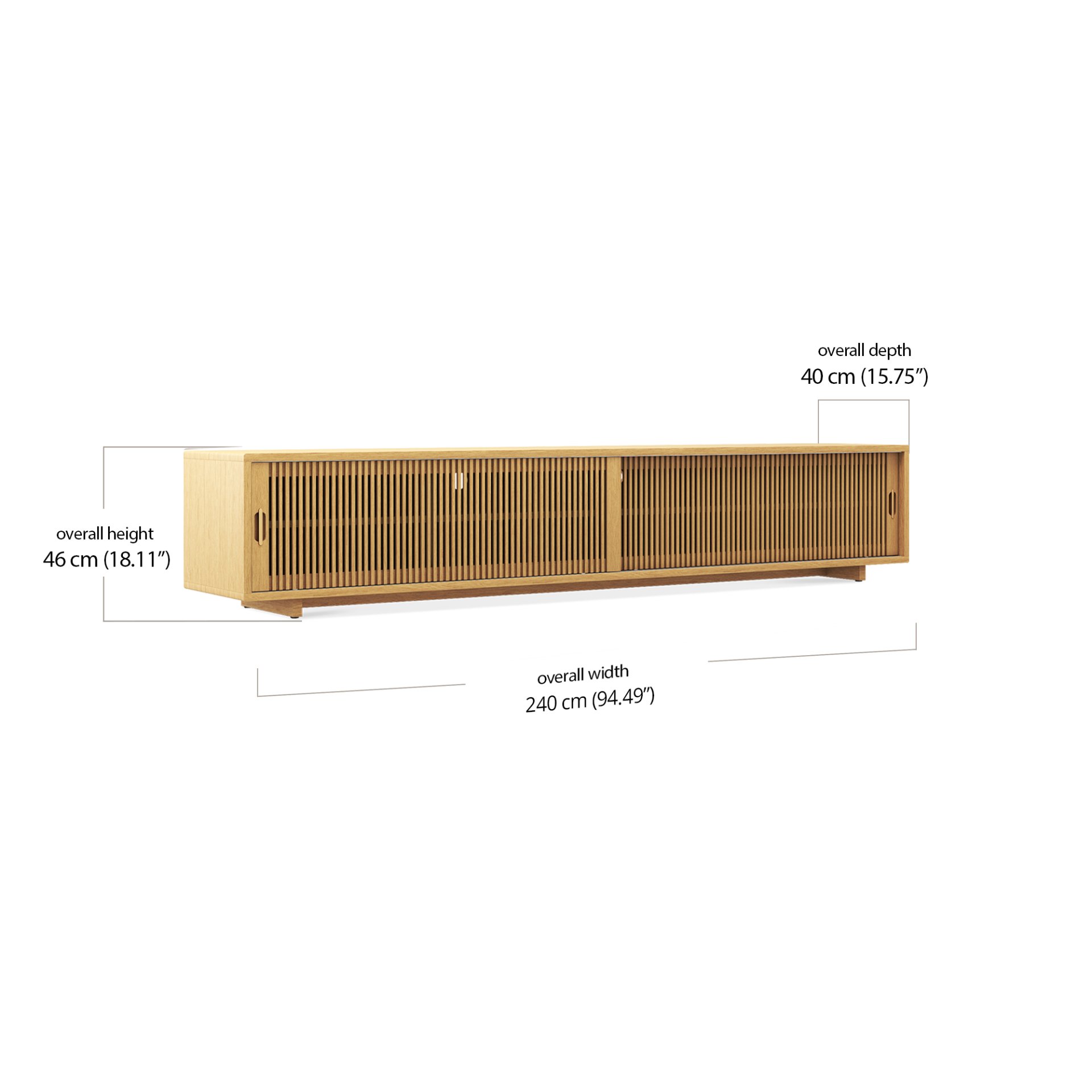 Kano Media Console 240 dimensions