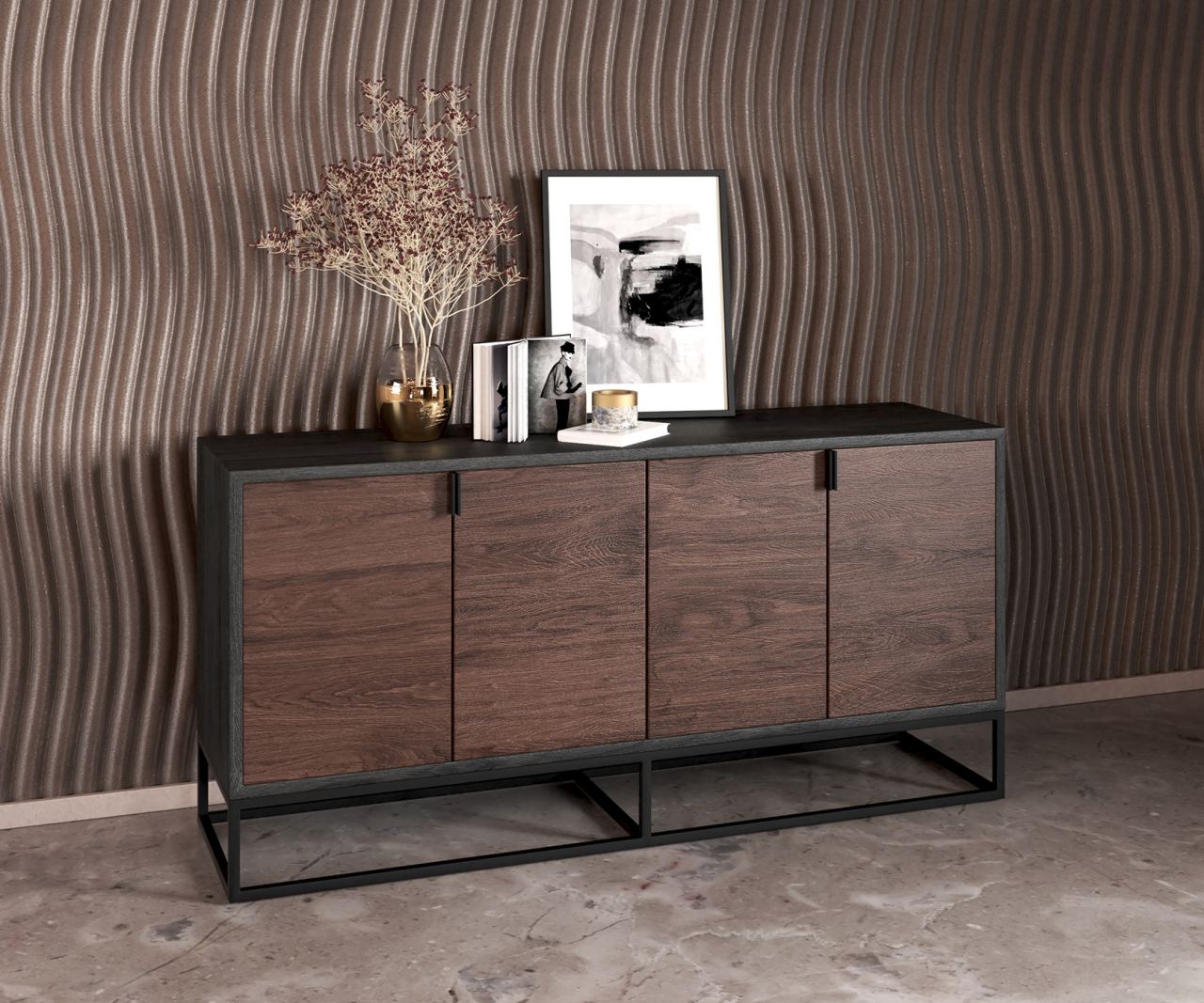 Kasa High Sideboard, in a room