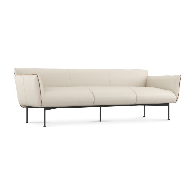 Kim 3 Seater Sofa - Leather