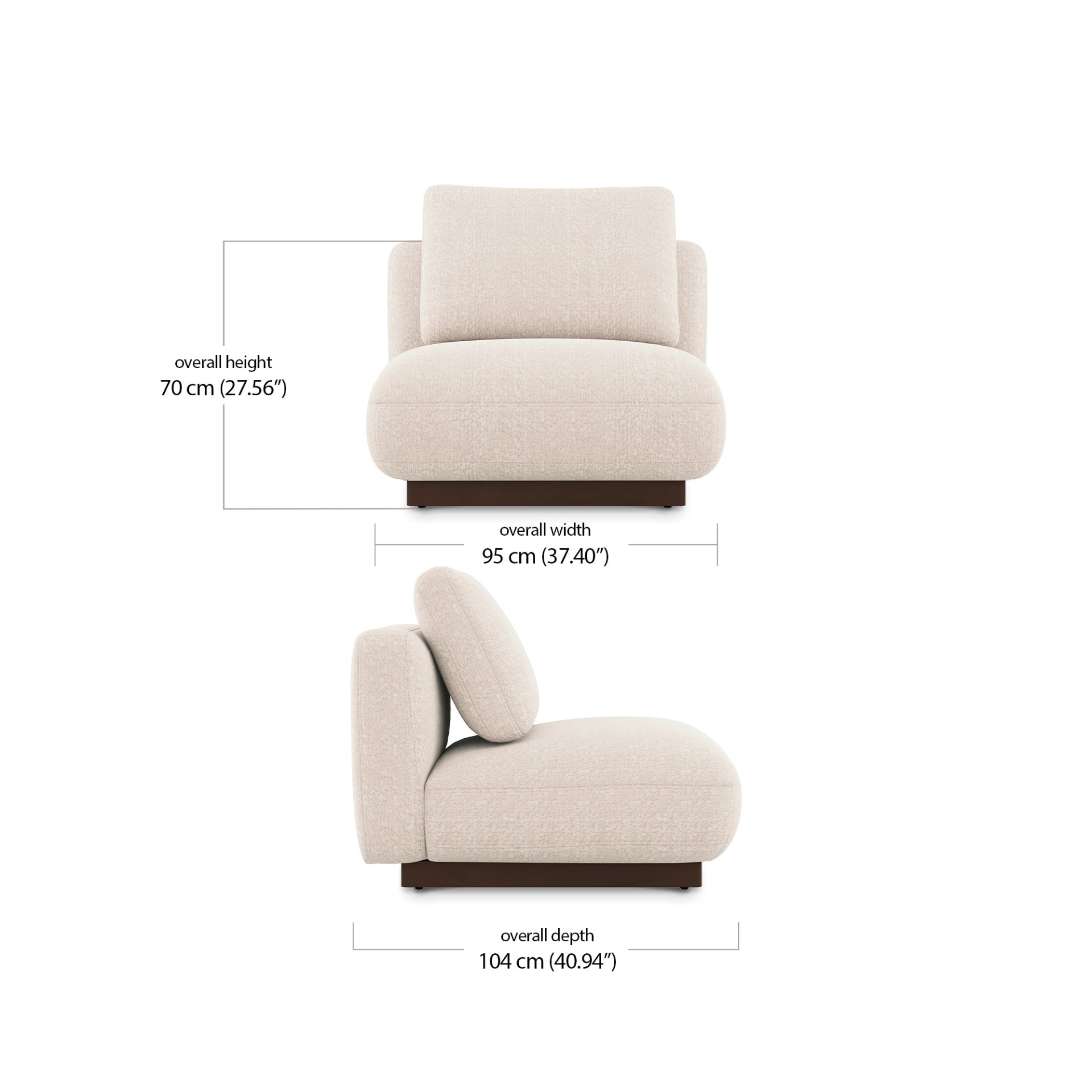 Koala Chair dimensions
