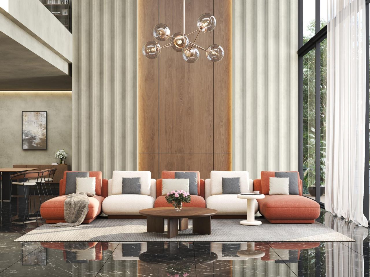 Koala Smart Side Table, in a room