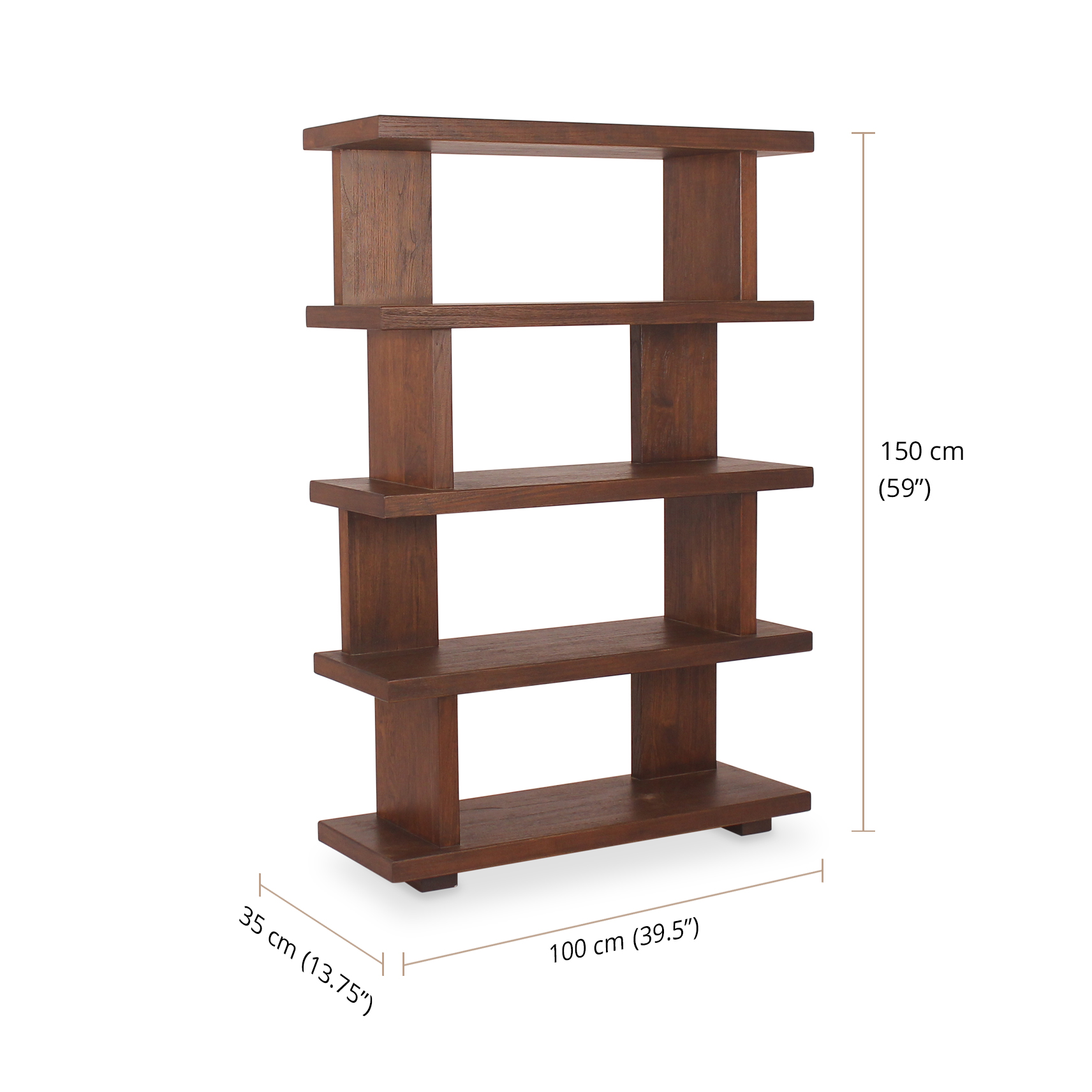 Larry Bookcase dimensions
