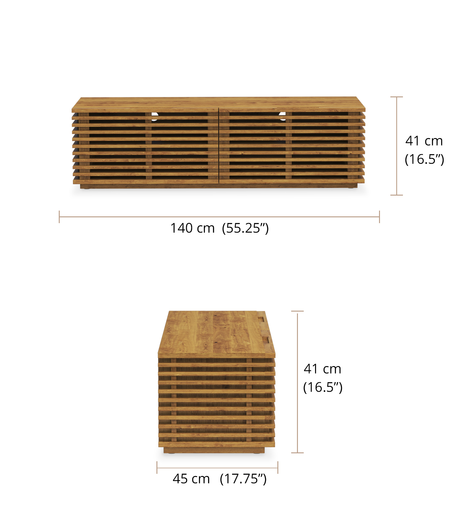 Levi Entertainment Box dimensions