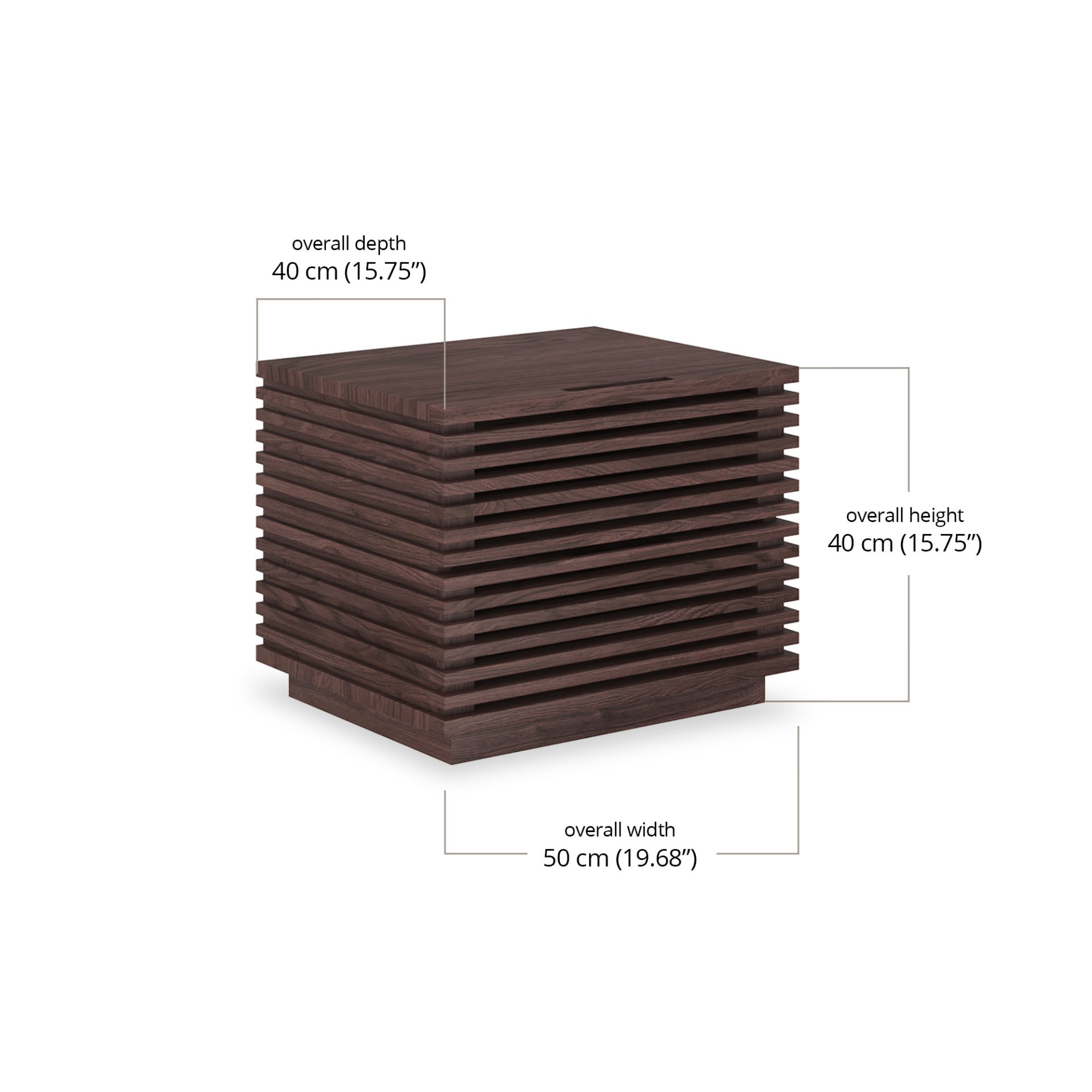 Levi Night Stand dimensions