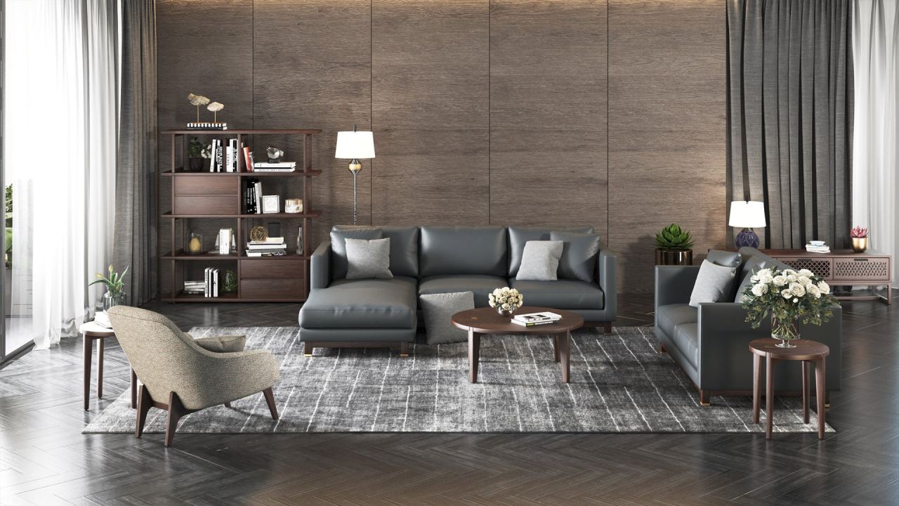 Liviro Sectional Sofa Left With Chaise