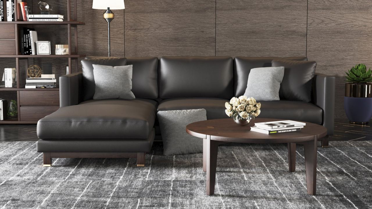 Liviro Ottoman, in a room