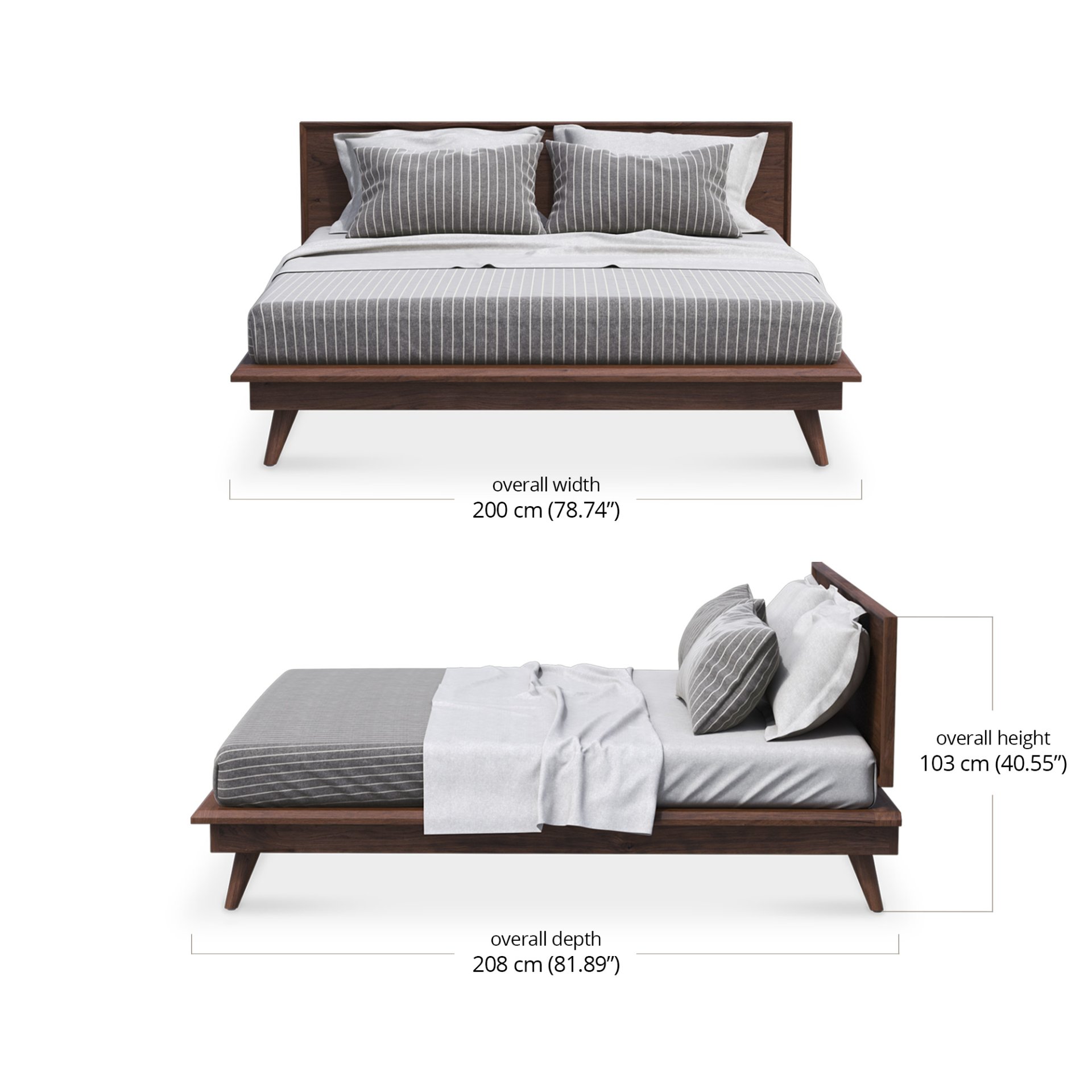 Luca Bed dimensions