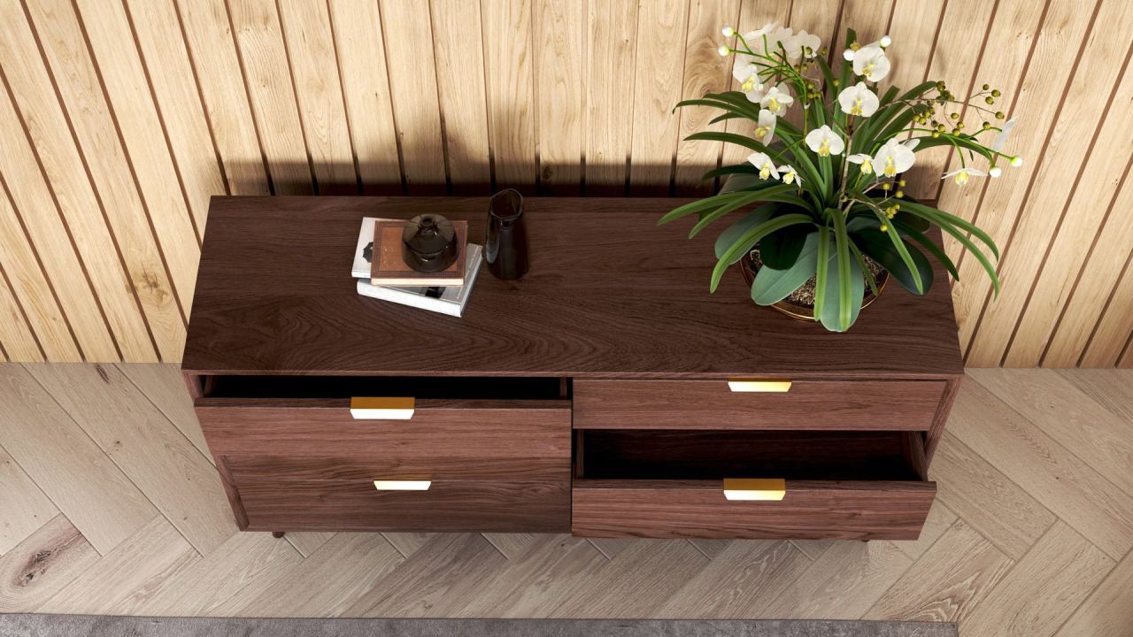 Luca Wide Dresser, in a room