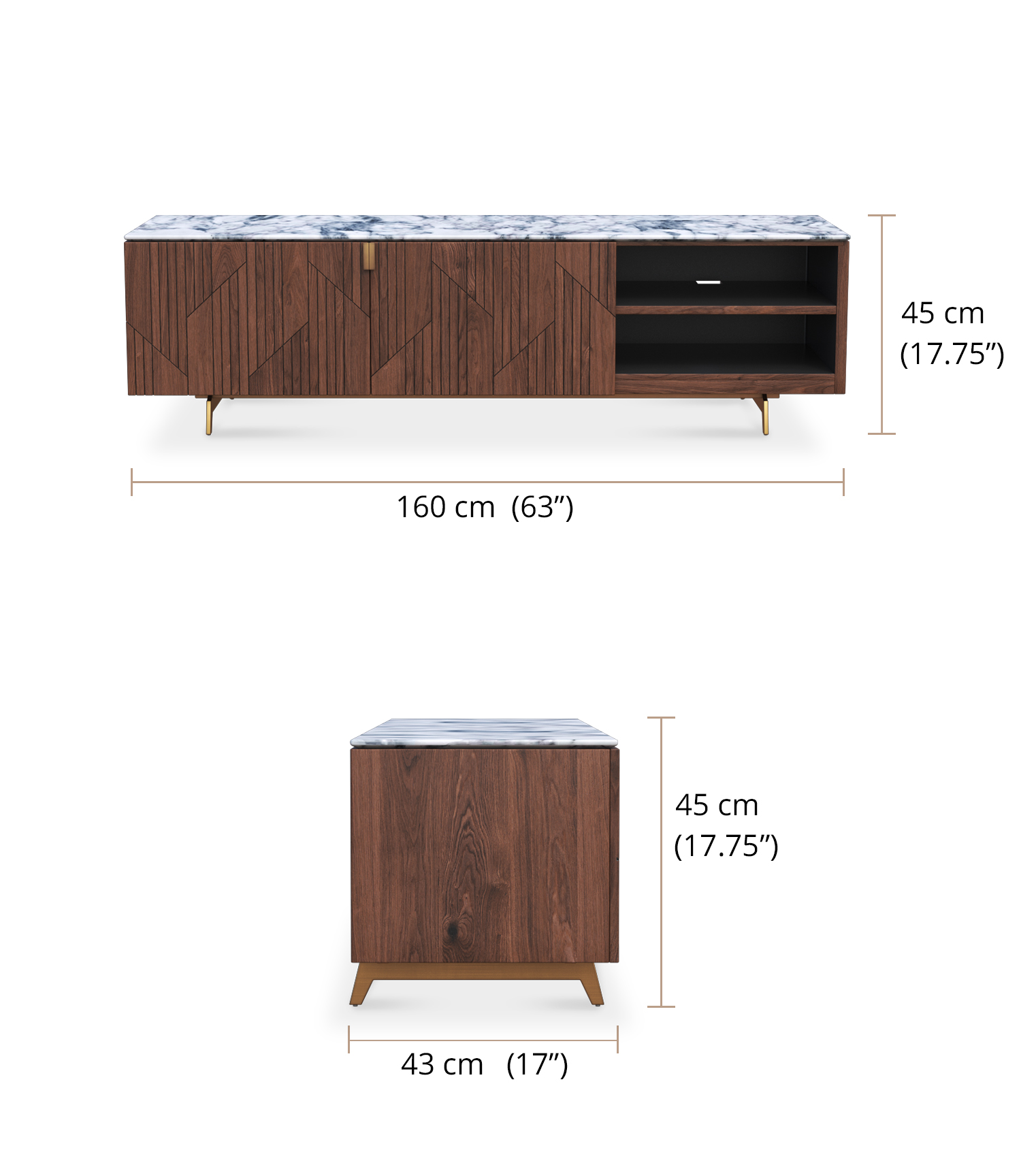 Mika Entertaiment Box dimensions