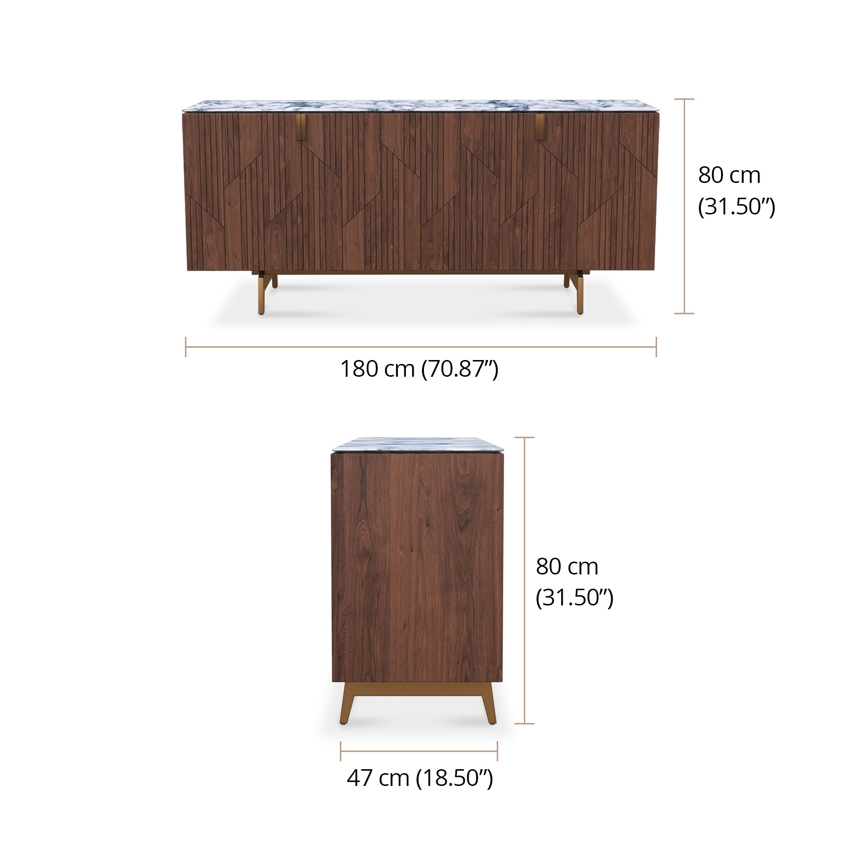 Mika Sideboard dimensions