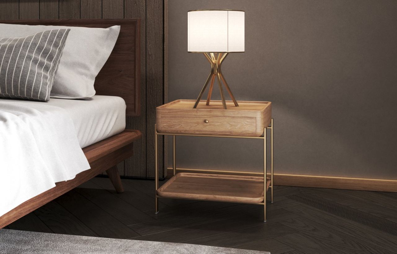 Mikayla Nightstand, in a room