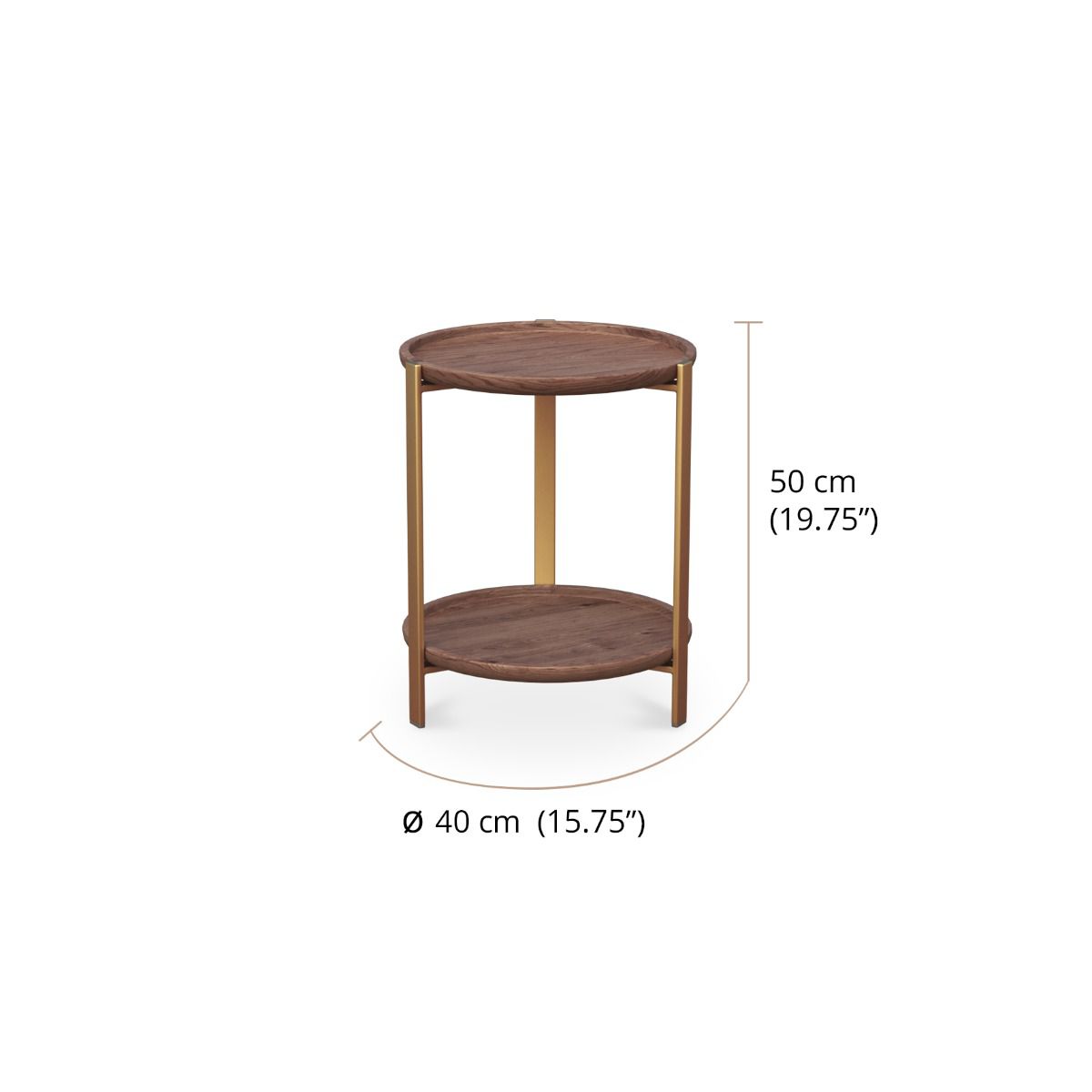 Mikayla Side Table dimensions