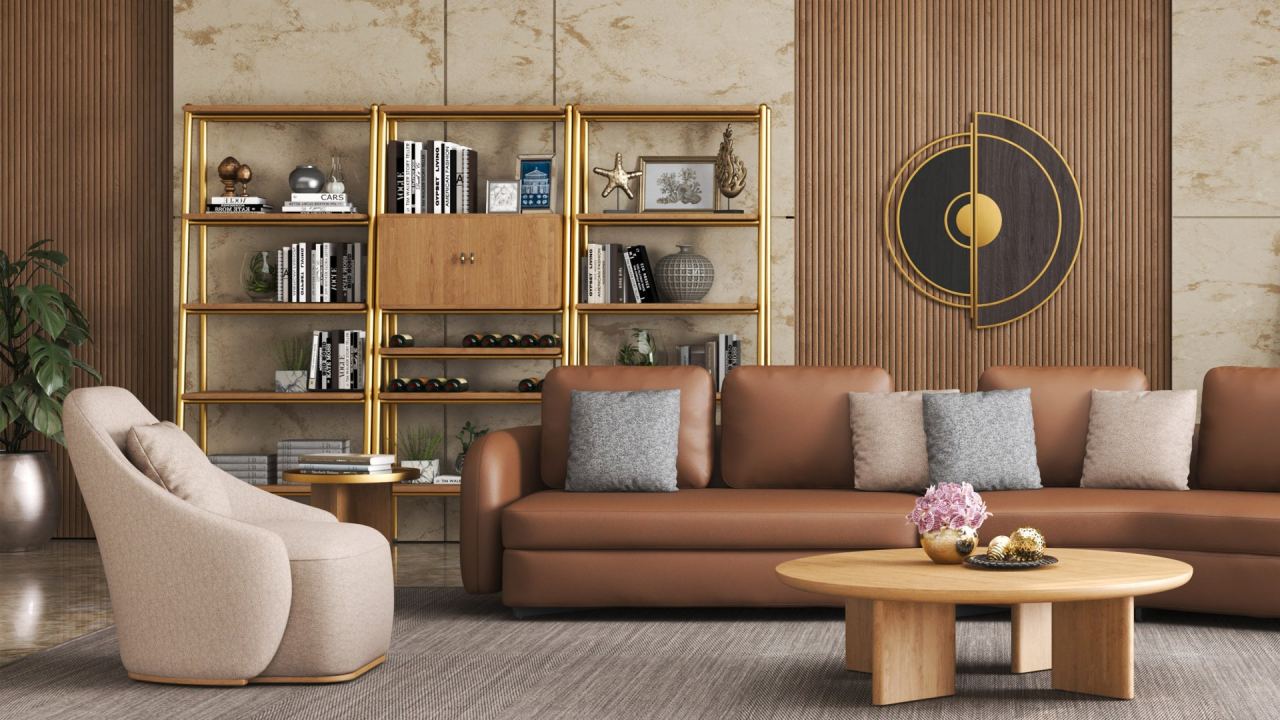 Moka Modular Bookshelf Set