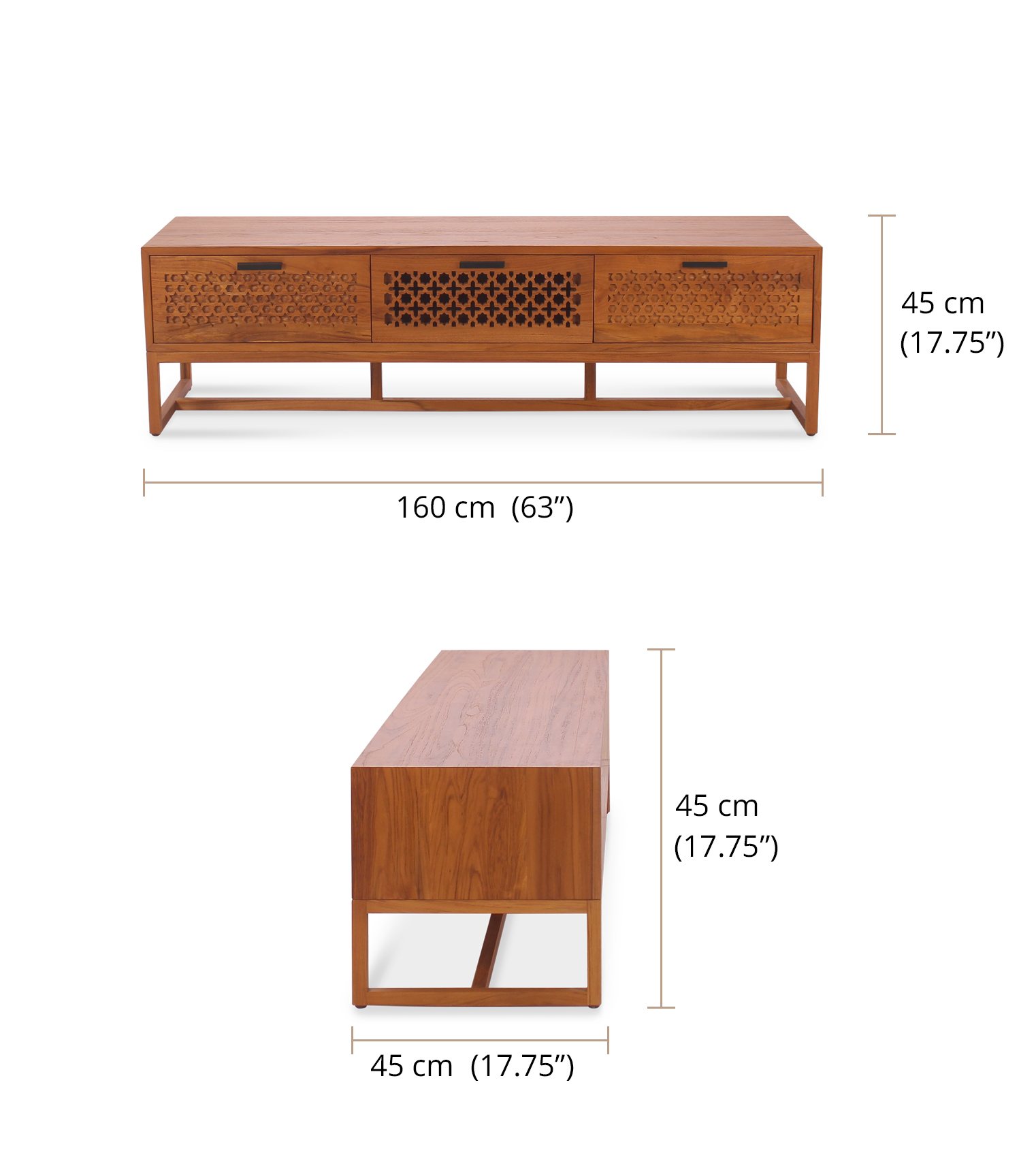 Morro Entertainment Box dimensions
