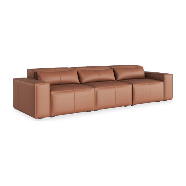 Martha 3 Seater Sofa -Leather