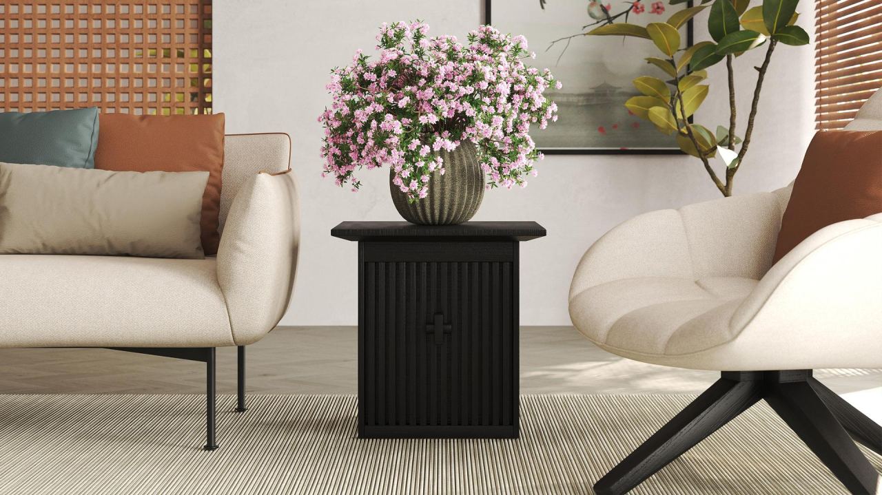Nobu Side Table, in a room