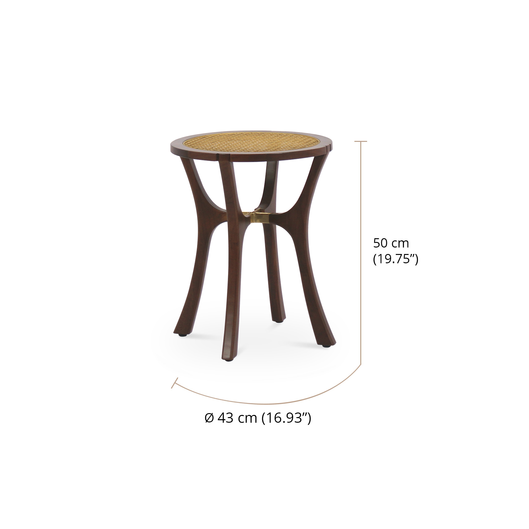 Neira  Accent Table dimensions