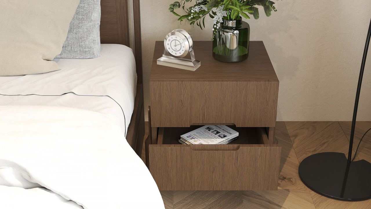 Nina Nightstand, in a room