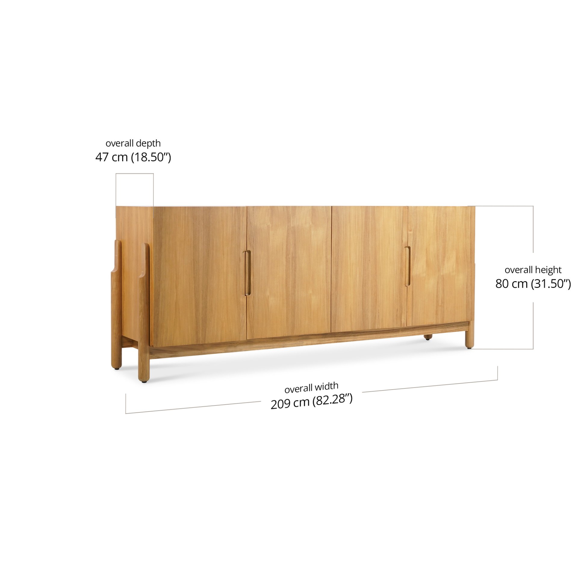 Nina Sideboard dimensions