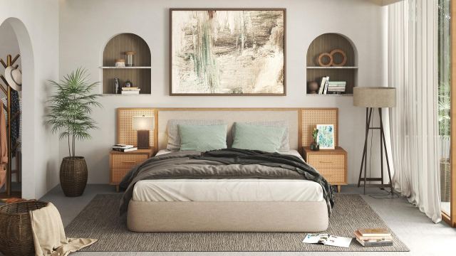 Nash Bed Base - Queen