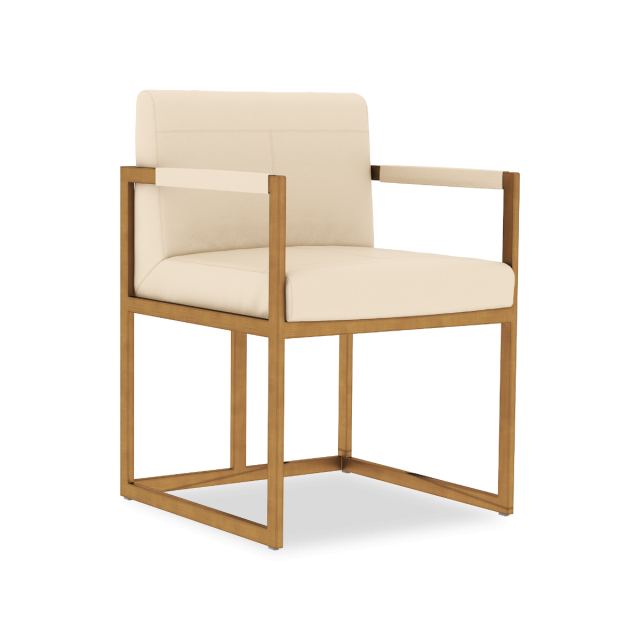 Oana Dining Arm Chair Leather