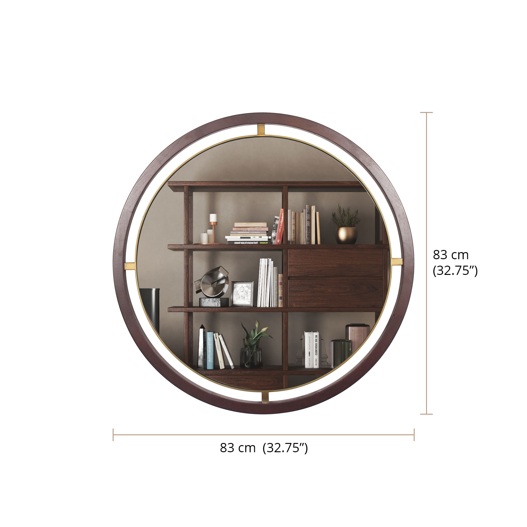 Oblic Mirror dimensions