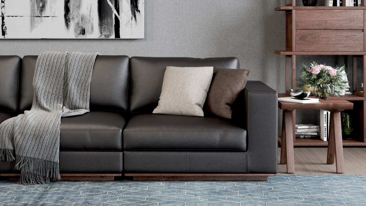Oburr 3 Seater -Leather