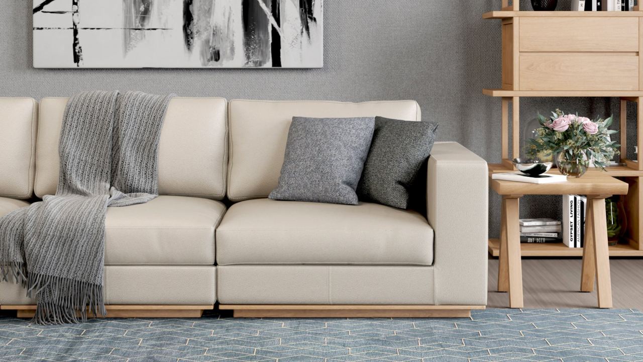 Oburr 3 Seater -Leather