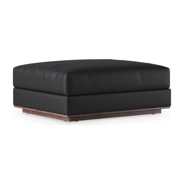 Oburr Ottoman Leather
