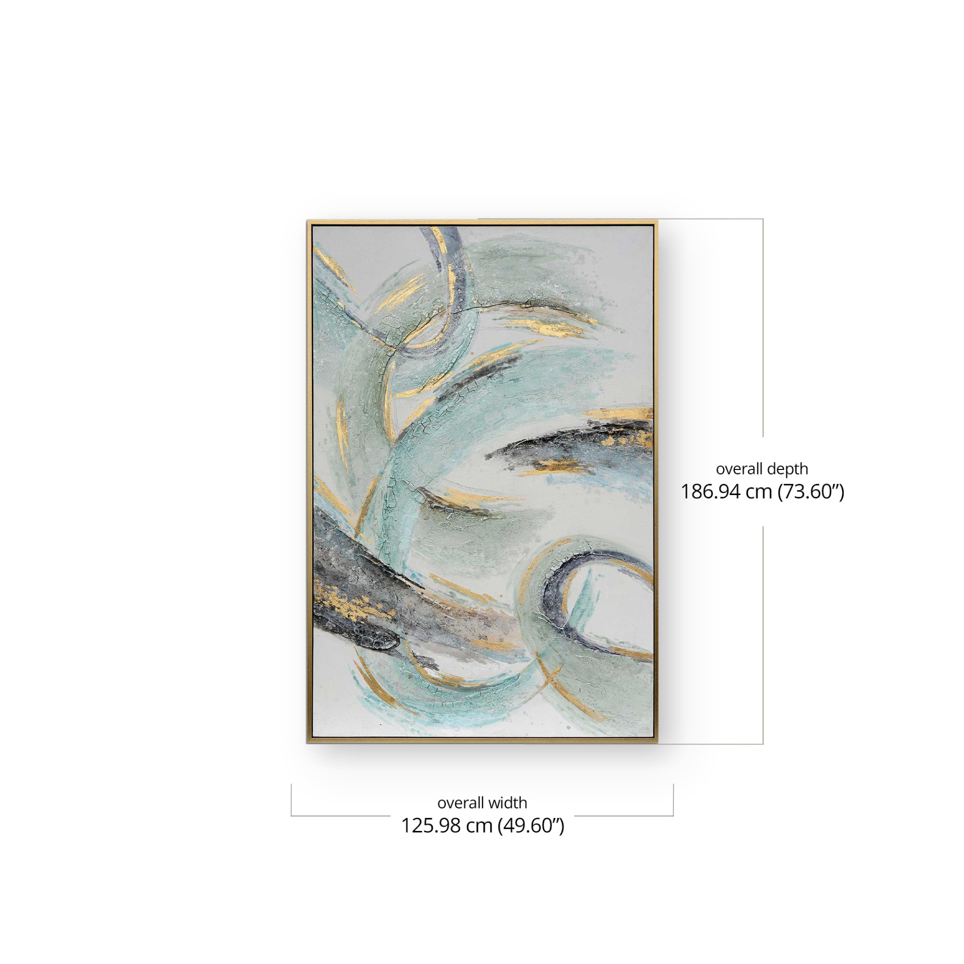 On My Way Wall Art dimensions