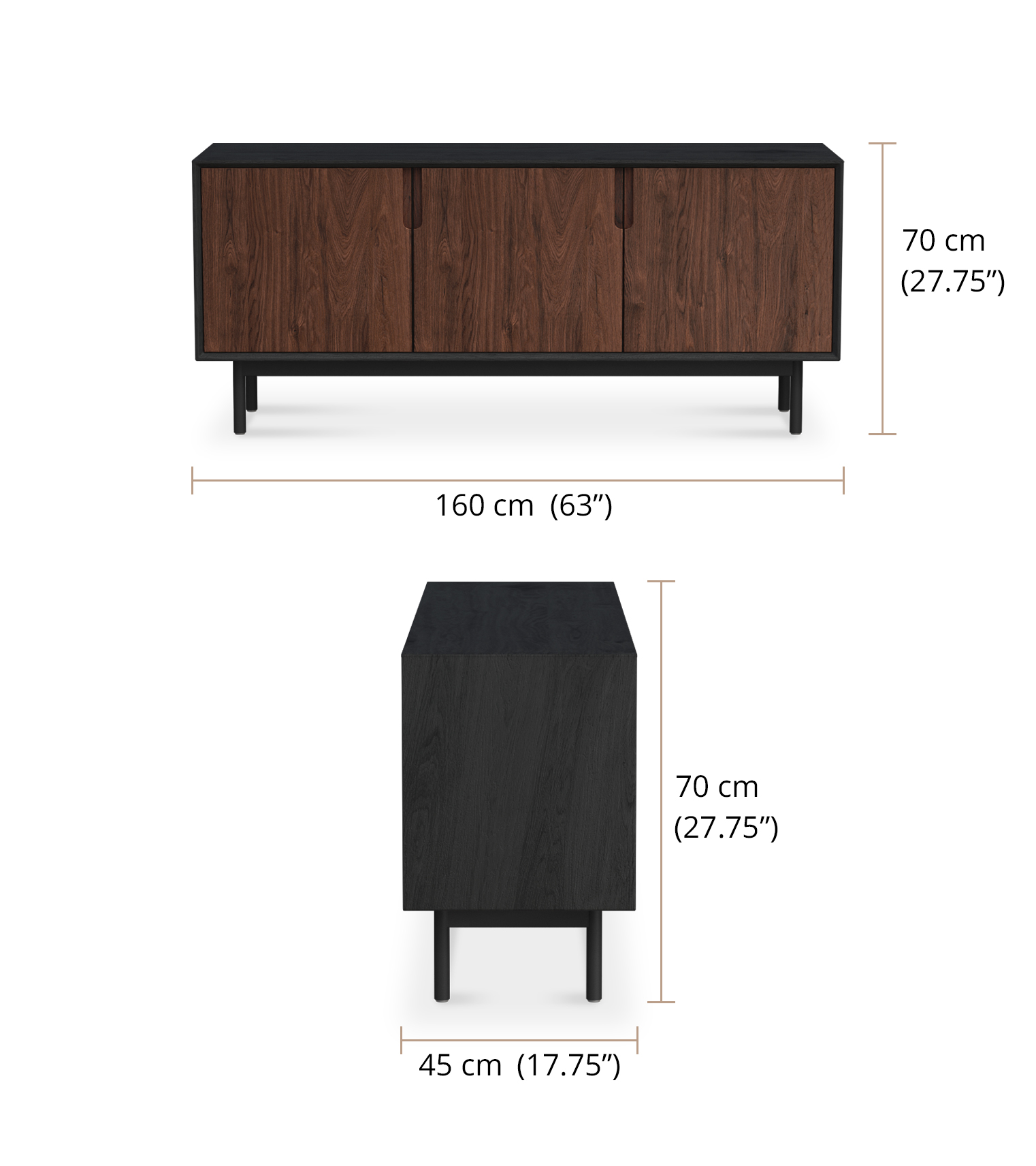 Otis Sideboard dimensions