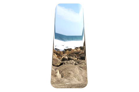 Ovate Leaning Mirror