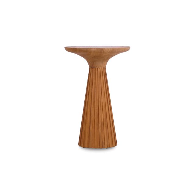Pleat Tall Accent Table
