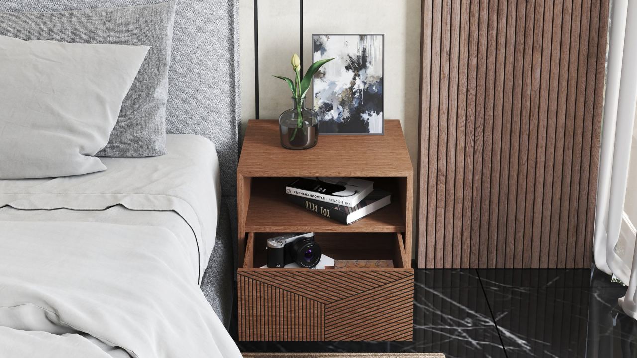Quinn Nightstand, in a room