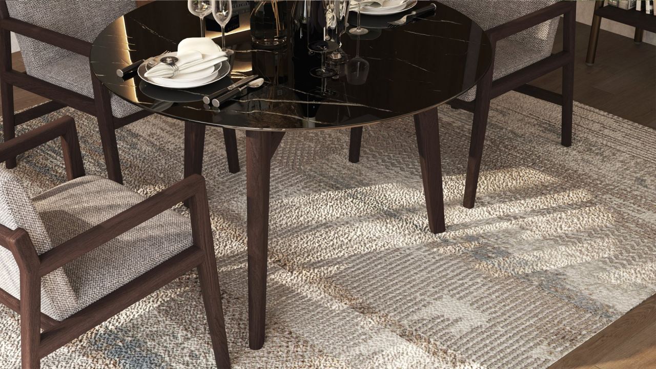Rafa Round Dining Table - Sintered Stone