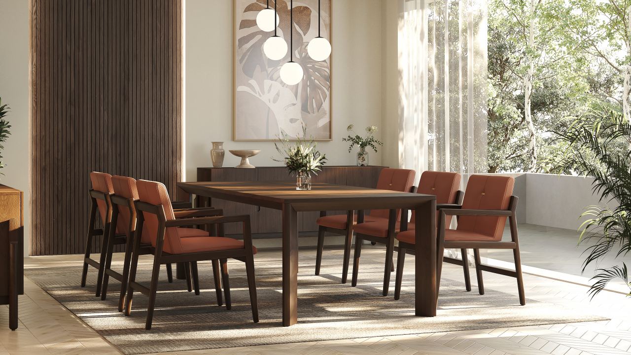 Rhodes Dining Chair - Leather