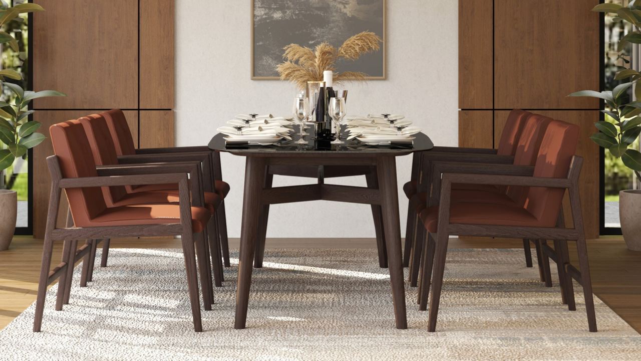 Rhodes Dining Chair - Leather