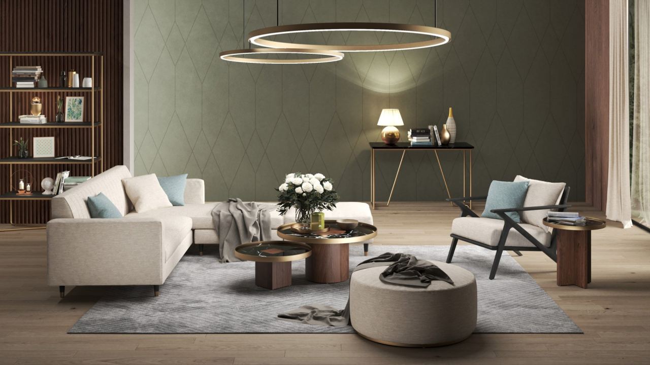 Rho Round Coffee Table