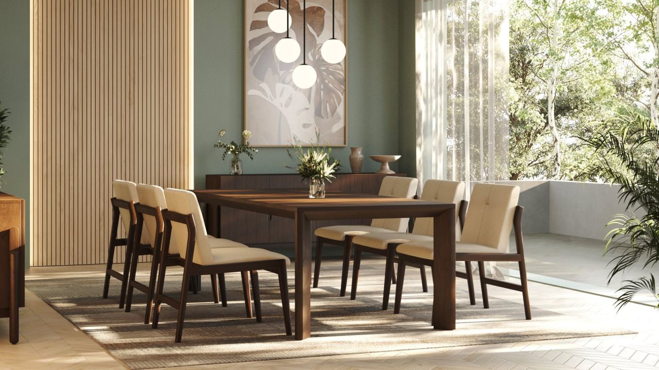 Rhodes Side Chair, in a room