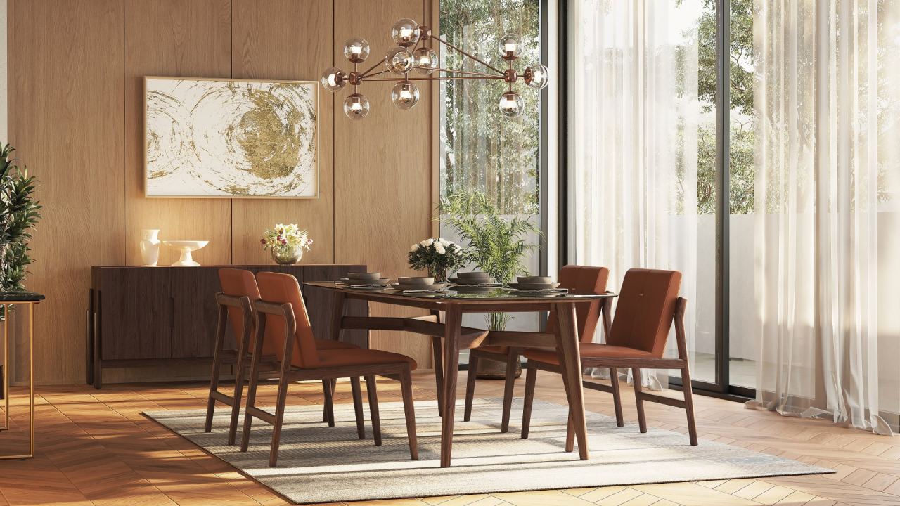 Rhodes Side Chair - Leather