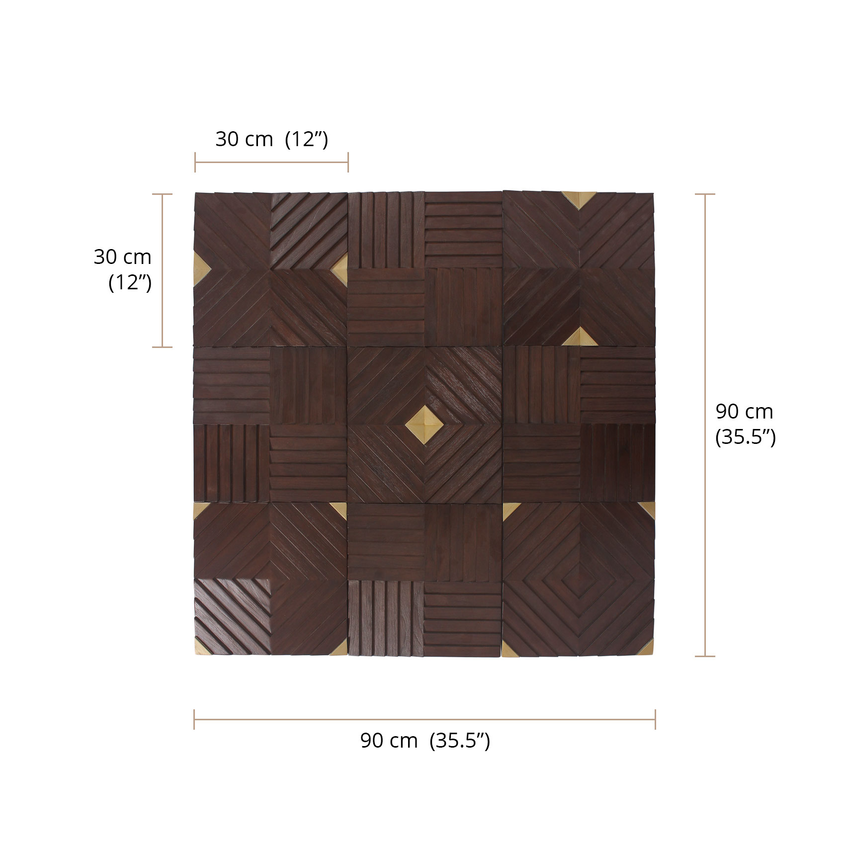 Rib Wall Panel dimensions