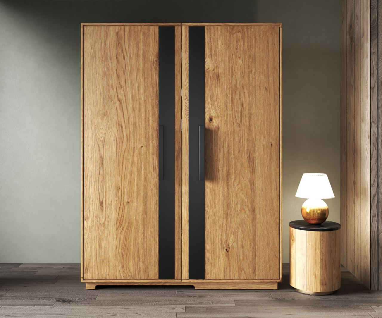 Rori Double Doors Wardrobe