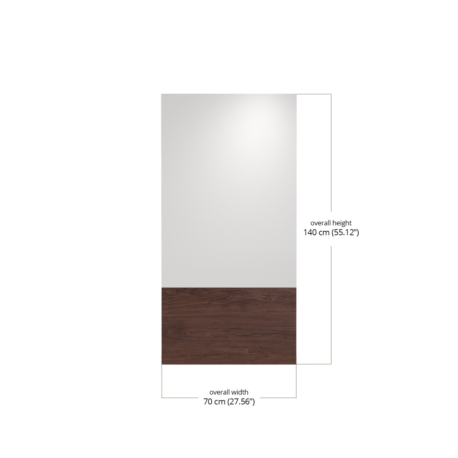 Soho Leaning Mirror dimensions