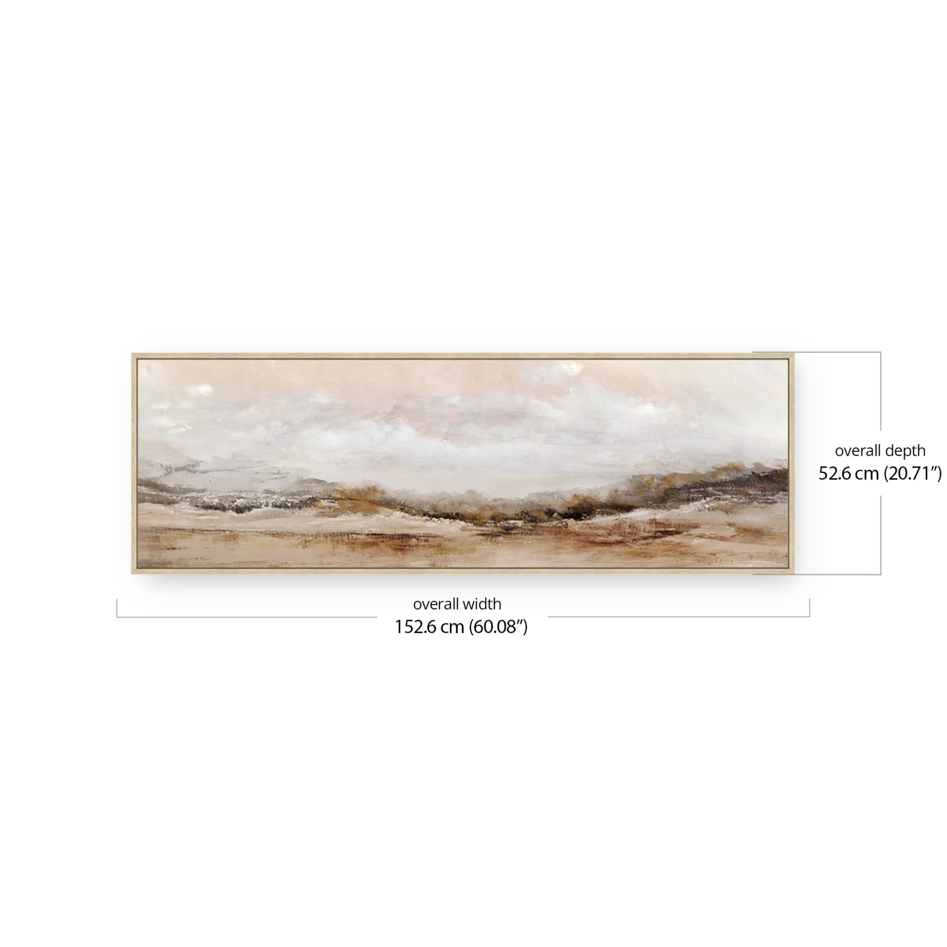 Sephia Wall Art dimensions