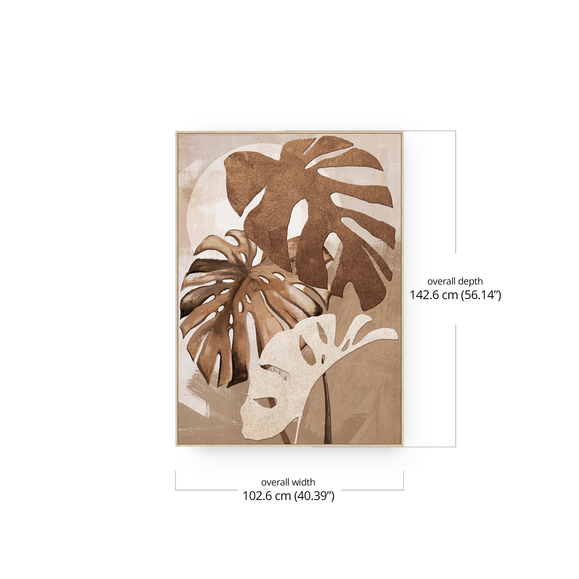 Sorrel Wall Art dimensions