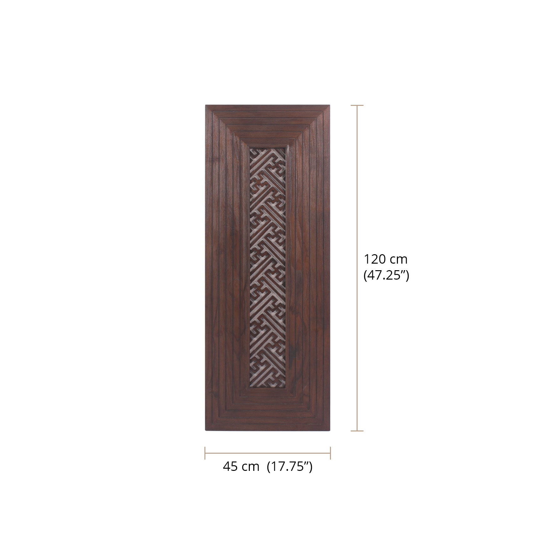 Swastika Wall Panel dimensions