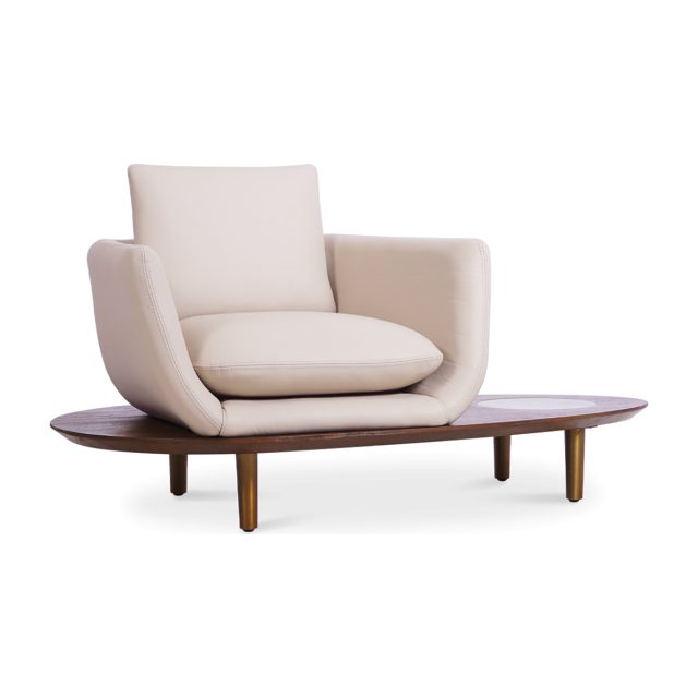 Tabir Lounge Chair Left -Leather