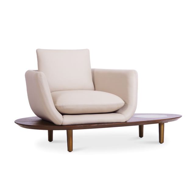Tabir Lounge Chair Left -Leather