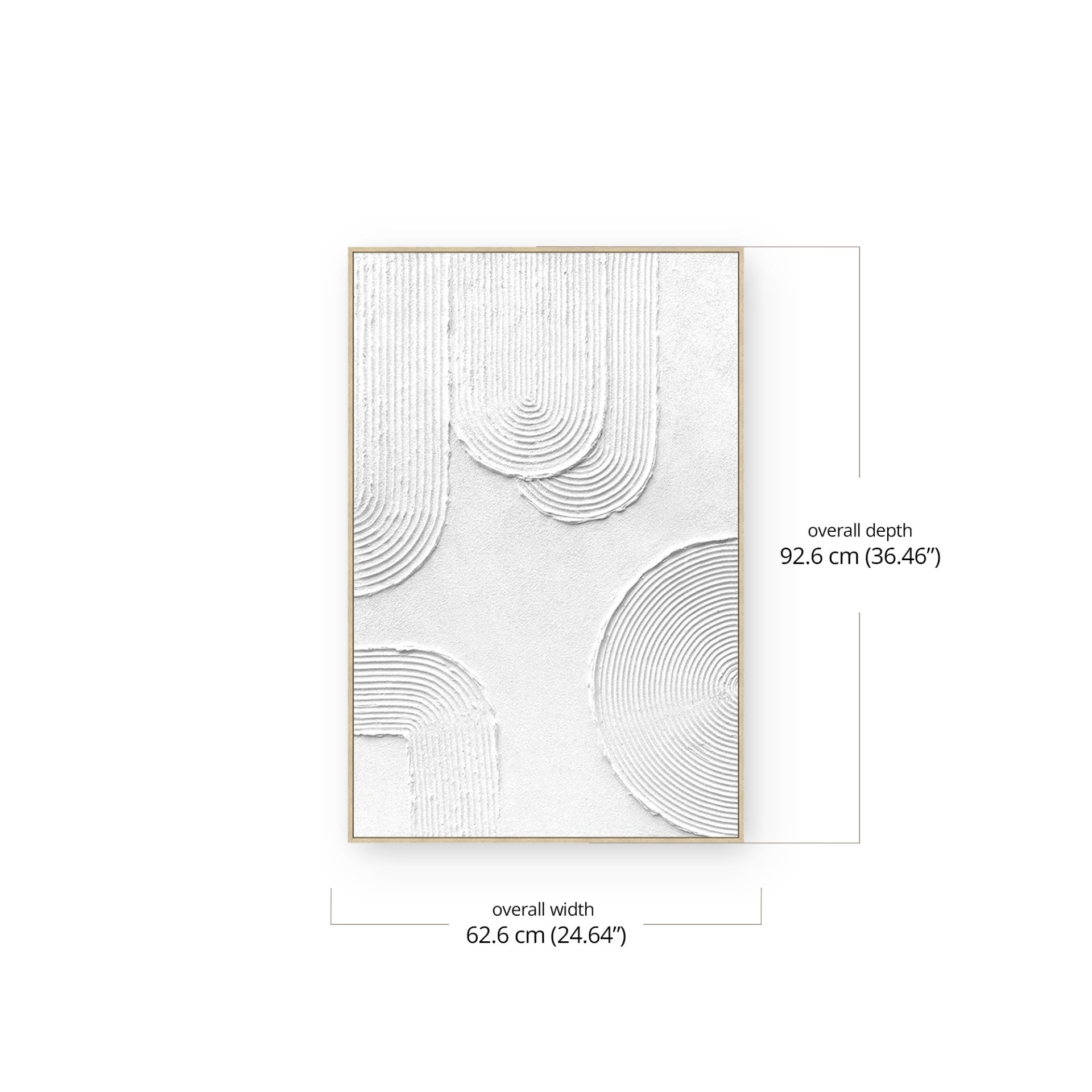 Traces Wall Art dimensions